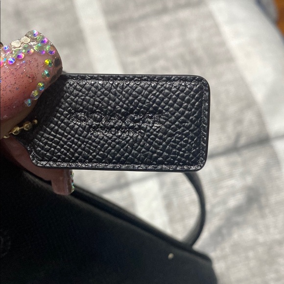 Coach Black Leather Crossbody Bag - Picture 2 of 4